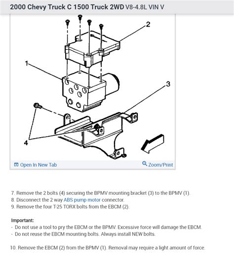 abs junction box 99 silverado|88 98 gm truck abs.